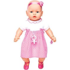 Boneca Bebê Meu Bebê Premium Estrela