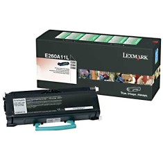 Toner Preto Lexmark E260A11L