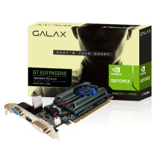 Placa de Video NVIDIA GeForce GT 610 1 GB DDR3 64 Bits Galax 61TGS4HX2LTZ