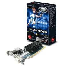 Placa de Video ATI Radeon HD 6450 1 GB DDR3 64 Bits Sapphire 11190-02-20G