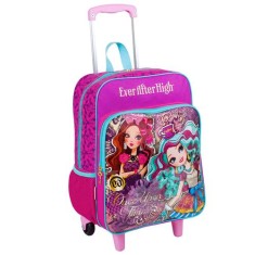 Mochila com Rodinhas Escolar Sestini Ever After High 16M Plus G