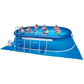Piscina Inflável 16.628 l Oval Intex 28193