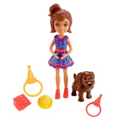 Boneca Polly Shani Aniversário Pet Mattel