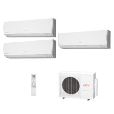 Ar Condicionado Fujitsu 23000 BTUs Inverter Controle Remoto Quente/Frio AOBG24LAT3 / ASBG12LMCA / ASBG09LMCA