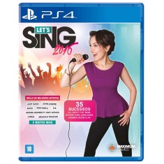 Jogo Let's Sing 2016 PS4 Maximum Games