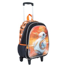 Mochila com Rodinhas Escolar Sestini Star Wars 17X G 64781