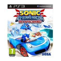 Jogo Sonic & All Star Racing Transformed PlayStation 3 Sega