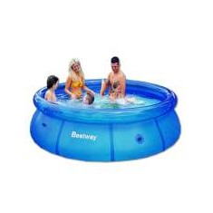 Piscina Inflável 3.638 l Redonda Bestway Fast Set 57009