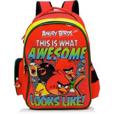 Mochila Escolar Santino Angry Birds ABM502803