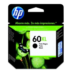Cartucho Preto HP 60XL CC641WB
