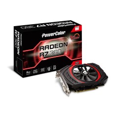 Placa de Video ATI Radeon R7 360 2 GB GDDR5 128 Bits PowerColor AXR7 360 2GBD5-DHE/OC