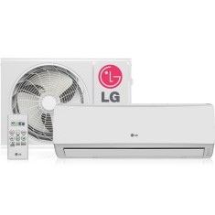 Ar Condicionado Split Hi Wall LG Smile 7500 BTUs Controle Remoto Quente/Frio TS-H072W4W0
