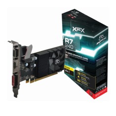Placa de Video ATI Radeon R7 240 2 GB DDR3 64 Bits XFX R7-240D-CLF2