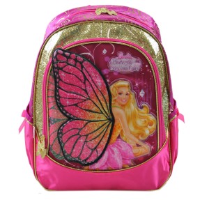 Mochila Escolar Sestini Barbie 19 Litros Barbie Butterfly 063085