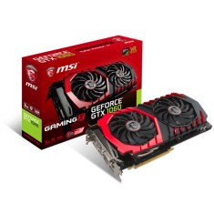 Placa de Video NVIDIA GeForce GTX 1060 3 GB GDDR5 192 Bits MSI GTX 1060 GAMING X 3G