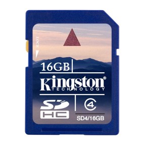 Cartão de Memória SDHC Kingston 16 GB SD4/16GB