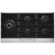 Cooktop Orbis 5 Bocas Acendimento Automático Acabamento Inox 745NZB