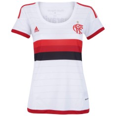Camisa Torcedor Flamengo II 2015 Feminina sem Número Adidas