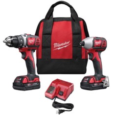 Kit Furadeira / Parafusadeira 1/2 Milwaukee - M18 2650 / 2601