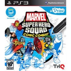 Jogo Marvel Super Hero Squad: Comic Combat PlayStation 3 THQ