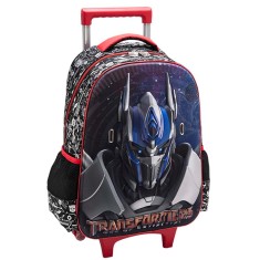 Mochila com Rodinhas Escolar Pacific Transformers Battle Optimus Prime 933E01