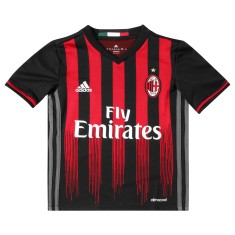 Camisa Torcedor infantil Milan I 2016/17 sem Número Adidas