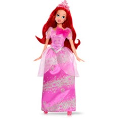Boneca Princesas Disney Ariel Fashion Mattel
