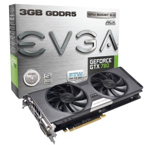 Placa de Video NVIDIA GeForce GTX 780 3 GB GDDR5 384 Bits EVGA 03G-P4-3784-KR