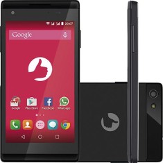 Smartphone Positivo Selfie 8GB S455 5,0 MP 2 Chips Android 5.0 (Lollipop) 3G Wi-Fi