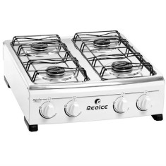 Fogão de Mesa Realce 4 Bocas Apolo