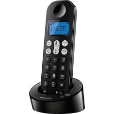 Telefone sem Fio Philips Secretaria Eletrônica D1261B