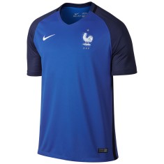 Camisa Torcedor França I 2016 sem Número Nike