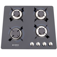 Cooktop Cadence Gourmet 4 Bocas Acendimento Superautomático TOP400