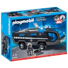 Boneco Playmobil City Action Veículo de Comando Swat - Sunny