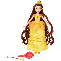 Boneca Princesas Disney Lindos Penteados Bela Hasbro
