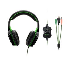 Headset com Microfone Multilaser Dual Shock Led PH180