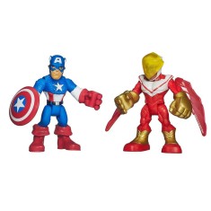 Boneco Capitão América Falcon Super Hero Adventures A7109 - Hasbro