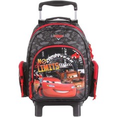 Mochila com Rodinhas Escolar Dermiwil Carros Cars No Limits M 60097