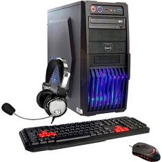 PC NeXT Gamer Intel Core i7 4770 3,40 GHz 8 GB HD 2 TB GeForce GT 730 DVD-RW Linux Thunder T3983
