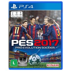 Jogo Pro Evolution Soccer 2017 PS4 Konami