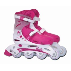 Patins In-Line Barbie Brinquedos Fun Toys Barbie