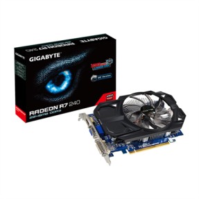 Placa de Video ATI Radeon R7 240 2 GB DDR3 128 Bits Gigabyte GV-R724OC-2GI