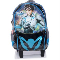 Mochila com Rodinhas Escolar Sestini Max Steel 15Z G