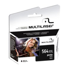 Cartucho Preto Multilaser CO564