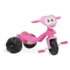 Triciclo com Pedal Bandeirante Zootico Joaninha