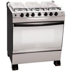 Fogão de Piso Realce 6 Bocas Acendimento Automático Olimpo