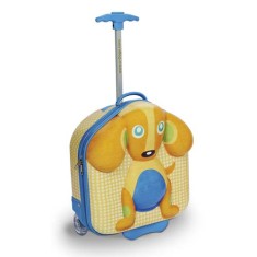 Mochila com Rodinhas Escolar Oops Cachorro Happy 254
