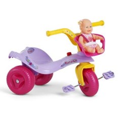 Triciclo com Pedal Bandeirante Mototico Gatinha Passeio
