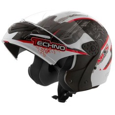 Capacete Mixs Mx Gladiator Articulado Fecho de engate rápido