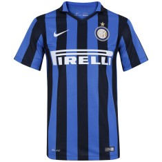 Camisa Jogo Inter de Milão I 2015/16 sem número Nike